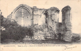 FRANCE - 41 - TROO - Restes De La Chapelle Du Marchais - Carte Postale Ancienne - Altri & Non Classificati