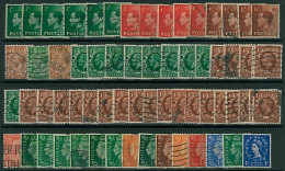 36930 - GB - STAMP - Nice Lot Of INVERTED WATERMARK Used Stamps - Errors, Freaks & Oddities (EFOs