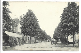 Delcampe - SEZANNE - Avenue De La Gare - Sezanne