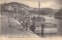 FRANCE - 76 - ROUEN - Les Quais Vers Bons Secours - LL - Carte Postale Ancienne - Rouen