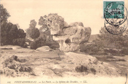 FRANCE - 77 - FONTAINEBLEAU - Forêt - Le Sphinx Des Druides - Carte Postale Ancienne - Fontainebleau