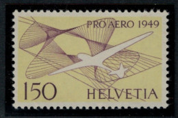 Suisse // Switzerland // Poste Aérienne // 1949 //  Pro-Aéro, Avion No.45 Neuf** MNH - Nuovi