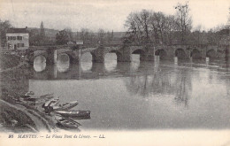 FRANCE - 78 - MANTES - Le Vieux Pont De Limay - Carte Postale Ancienne - Mantes La Ville