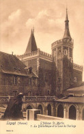 FRANCE - 86 - LIGUGE - L'Abbaye St Martin - La Bibliothèque Et La Cour De L'horloge - Carte Postale Ancienne - Otros & Sin Clasificación