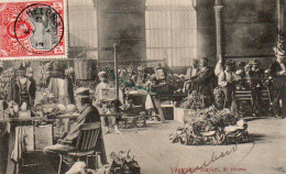 Carte De St Helena Vegetable Market Super Animée Voyagé En 1914 - St. Helena