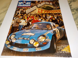 ANCIENNE PUBLICITE TOUR DE CORSE JC ANDRUET ET  BICHE 1972 - Cars