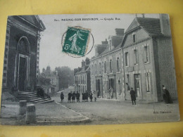 41 2083 CPA 1909 - 41 NEUNG SUR BEUVRON - GRANDE RUE -  ANIMATION. - Neung Sur Beuvron