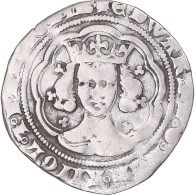 Monnaie, Grande-Bretagne, Edward III, Gros, 1327-1377, Londres, TB+, Argent - 1066-1485 : Baja Edad Media