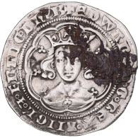 Grande-Bretagne, Edward III, Gros, 1351-1361, York, Argent, TTB, Spink:1571 - 1066-1485 : Baja Edad Media