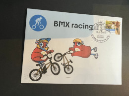 (2 R 17) Paris 2024 Olympics Games - BMX Racing (with OZ Stamp) - Sommer 2024: Paris
