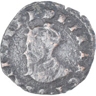 Monnaie, France, Charles X, Double Tournois, 1592, Troyes, TB, Cuivre, CGKL:150 - 1589-1610 Heinrich IV.