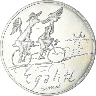 France, 10 Euro, 2014, Sempé Égalité Été, SPL, Argent - Frankrijk