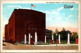 Ohio Cleveland Masonic Temple Curteich - Cleveland