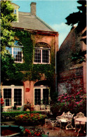 (2 R 18) Older Postcard - Maison Montegut Courtyard In New Orleans Royal Street - New Orleans