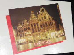Postkaart Brussel - Markten