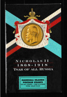 " NICOLAS II / TSAR " Sur Carnet De 7 Timbres Neufs ** MNH Des Iles Marshall. - Marshall