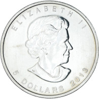 Monnaie, Canada, Maple Leaf, 5 Dollars, 1 Oz, 2013, SPL+, Argent - Canada