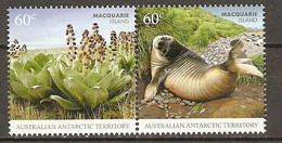 Australian Antarctic Territory AAT 2010 MiNr. 183 - 4 Endemic Plants Subantarctic Fur Seal  2v  MNH** 2.40 € - Andere & Zonder Classificatie