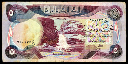 A8 IRAK    BILLETS DU MONDE   BANKNOTES  5 DINARS 1980 - Iraq