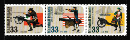 " 125 ANS DES FORCES AMERICAINES " Sur Bloc De 3 Timbres Neufs ** MNH Des Iles Marshall. - Militaria