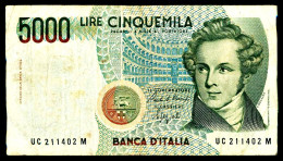 A8 ITALIE   BILLETS DU MONDE   BANKNOTES  5000 LIRE 1985 - Altri & Non Classificati