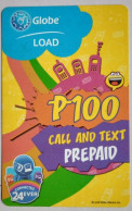 Philippines Glibe Load  P100 " 24EVER " - Filippine