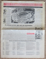 JEUX OLYMPIQUES MEXICO 1968 Ensemble De Pages De Journaux Allemands  OLYMPISCHE SPIELE Gesamten Deutschen Zeitungsseiten - Deportes