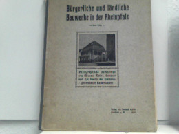 Bürgerliche Und Ländliche Bauwerke In Der Rheinpfalz - Photographische Aufnahmen Von Michael Miller, Architekt - Photography