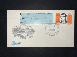 ENVELOPPE ARGENTINE PUERTO SOLEDAD / ISLAS MALVINAS / DON LUIS VERNET / BUENOS AIRES 1982 - Brieven En Documenten