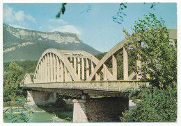 CPSM 10.5 X 15 Isère PONTCHARRA-sur-BREDA Le Pont De La Gache Et Le Mont Granier (1980 M.) - Pontcharra