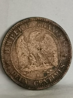 2 CENTIMES NAPOLEON III 1855 A PARIS TETE NUE / FRANCE - 2 Centimes