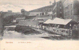 BELGIQUE - VERVIERS - La Vesdre à Berribou - Carte Postale Ancienne - Verviers