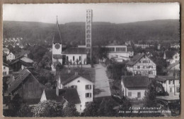 CPSM SUISSE - ZURICH - Zürich Altstetten - Alte Und Neue Protestantische Kirche - TB Quartier Maisons + PROTESTANTISME - Altstetten