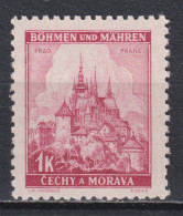 Timbre  Neuf** De Bohême Et Moravie  De 1939 N°28 MNH - Unused Stamps