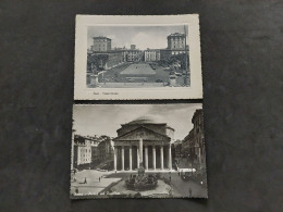 Lotto Cartoline 1954. Roma. Piazza Venezia E Piazza Del Pantheon. . Viaggiata. Condizioni Eccellenti. - Verzamelingen