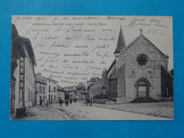 87) Mézières-sur-Issoire - N°119 - Rue De L église - Année:  - EDIT - J.S.D - Meziere Sur Issoire
