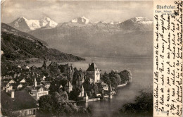 Oberhofen - Eiger, Mönch Und Jungfrau (10159) * 21. 8. 1902 - Oberhofen Am Thunersee