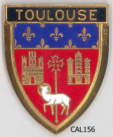 CAL156 - PLAQUE CALANDRE SCOUTER - TOULOUSE - Sonstige & Ohne Zuordnung