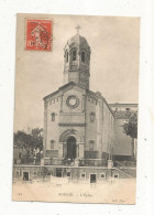 Cp, ALGERIE, BOUGIE, BEJAIA, L'église, écrite - Bejaia (Bougie)