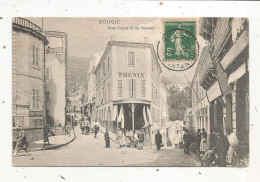 Cp, ALGERIE, BOUGIE, BEJAIA, Rues TREZEL Et Du Vieillard, Voyagée 1907 - Bejaia (Bougie)