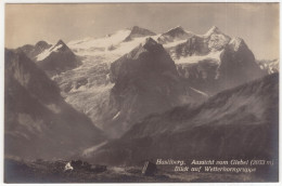 Hasliberg. Aussicht Vom Giebel (2033 M) - Blick Auf Wetterhorngruppe - (Schweiz/Suisse/Switzerland) - Hasliberg