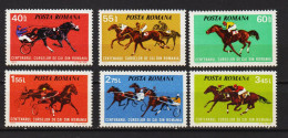 Rumänien  MiNr. 3182-3187 ** Mint MNH - Chevaux