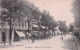Draguignan - Boulevard De L'esplanade -  CPA °J - Draguignan
