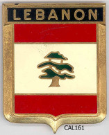 CAL161- PLAQUE CALANDRE AUTO - LEBANON - Other & Unclassified