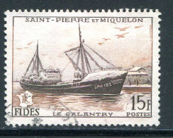 SAINT PIERRE ET MIQUELON- Y&T N°352- Oblitéré - Usados