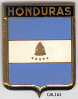 CAL163- PLAQUE CALANDRE AUTO - HONDURAS - Altri & Non Classificati