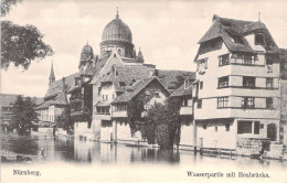 ALLEMAGNE - Nürnberg - Wasserpartie Mit Heubrücke - Carte Postale Ancienne - Autres & Non Classés