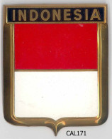 CAL171 - PLAQUE CALANDRE AUTO - INDONESIE - Altri & Non Classificati