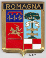 CAL177 - PLAQUE CALANDRE AUTO - ROMAGNA - Andere & Zonder Classificatie