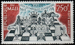 MALI Echec, Echecs, Chess, Ajedrez. Yvert PA 213  ** MNH - Echecs